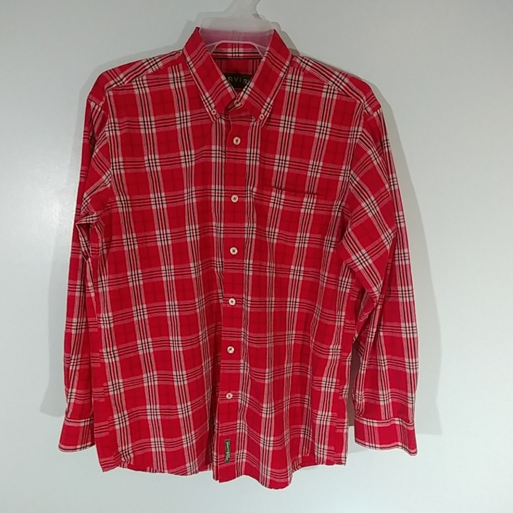Orvis Heritage Wash Button Down Plaid Shirt